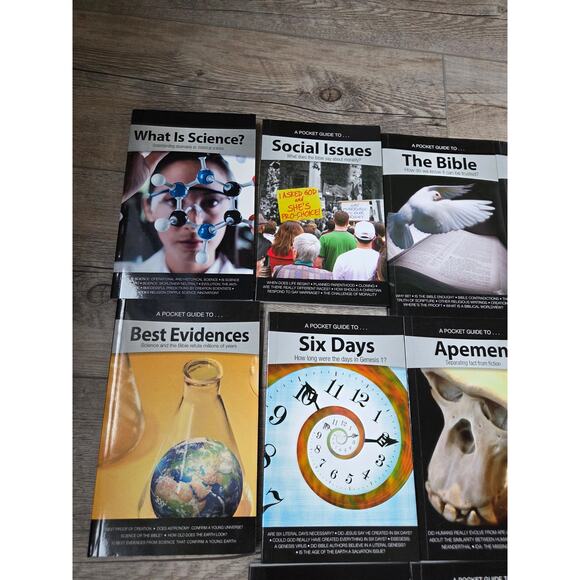 Answers in Genesis "A Pocket Guide To." 15-Book Lot Creation Science Apologetics - Picture 2 of 6